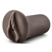 Коричневый мастубратор-вагина Nicole s Kitty - Blush Novelties - в Волжском купить с доставкой