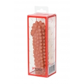 Телесная насадка на фаллос с бугорками KOKOS Extreme Sleeve 10 - 15,8 см. - KOKOS - в Волжском купить с доставкой