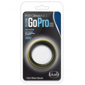 Черно-желтое силиконовое эрекционное кольцо Silicone Go Pro Cock Ring - Blush Novelties - в Волжском купить с доставкой