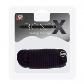 Черная веревка для связывания BONDX LOVE ROPE - 10 м. - Dream Toys - купить с доставкой в Волжском