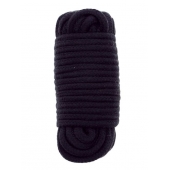 Черная веревка для связывания BONDX LOVE ROPE - 10 м. - Dream Toys - купить с доставкой в Волжском