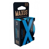 Классические презервативы в железном кейсе MAXUS Classic - 3 шт. - Maxus - купить с доставкой в Волжском