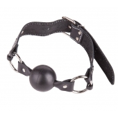 Кляп-шар классической формы и конструкции из натуральной кожи - Sitabella - купить с доставкой в Волжском