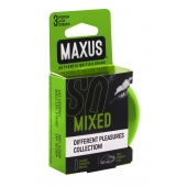 Презервативы в железном кейсе MAXUS Mixed - 3 шт. - Maxus - купить с доставкой в Волжском