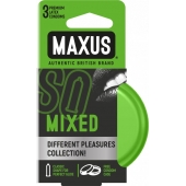 Презервативы в железном кейсе MAXUS Mixed - 3 шт. - Maxus - купить с доставкой в Волжском