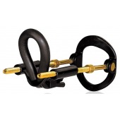 Черный экстендер-растяжитель пениса - Sex Expert - в Волжском купить с доставкой