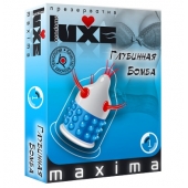 Презерватив LUXE Maxima  Глубинная бомба  - 1 шт. - Luxe - купить с доставкой в Волжском