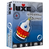 Презерватив LUXE Maxima  Королевский экспресс  - 1 шт. - Luxe - купить с доставкой в Волжском