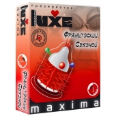 Презерватив LUXE Maxima  Французский связной  - 1 шт. - Luxe - купить с доставкой в Волжском