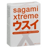 Ультратонкие презервативы Sagami Xtreme SUPERTHIN - 3 шт. - Sagami - купить с доставкой в Волжском