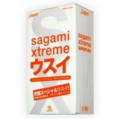 Ультратонкие презервативы Sagami Xtreme SUPERTHIN - 15 шт. - Sagami - купить с доставкой в Волжском