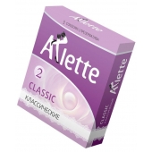 Классические презервативы Arlette Classic - 3 шт. - Arlette - купить с доставкой в Волжском