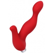 Красный силиконовый вибростимулятор простаты Proman - 12,5 см. - ToyFa - в Волжском купить с доставкой