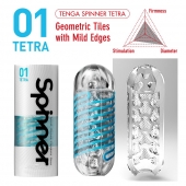 Мастурбатор SPINNER Tetra - Tenga - в Волжском купить с доставкой