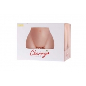 Мастурбатор-полуторс Cherry с вибрацией и двумя любовными тоннелями - KOKOS - в Волжском купить с доставкой