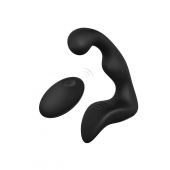 Черный вибромассажер простаты REMOTE BOOTY PLEASER - Dream Toys - в Волжском купить с доставкой