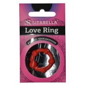 Эрекционное кольцо из киберкожи со стимулирующими бусинами - Sitabella - в Волжском купить с доставкой