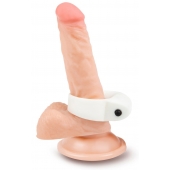 Белое кольцо на член с вибрацией - Brazzers - в Волжском купить с доставкой