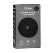 Черная веревка для бондажа Easytoys Bondage Rope - 5 м. - Easy toys - купить с доставкой в Волжском