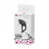 Черное перезаряжаемое эрекционное кольцо Gemma - Baile - в Волжском купить с доставкой