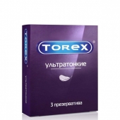 Презервативы Torex  Ультратонкие  - 3 шт. - Torex - купить с доставкой в Волжском