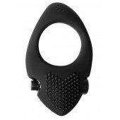 Черное эрекционное виброкольцо Pure Passion Sunset - Lola Games - в Волжском купить с доставкой