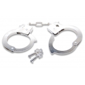 Наручники с ключами Official Handcuffs - Pipedream - купить с доставкой в Волжском