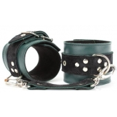 Изумрудные оковы на ноги Ladys Arsenal на карабинах - БДСМ Арсенал - купить с доставкой в Волжском