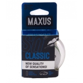 Классические презервативы в пластиковом кейсе MAXUS Classic - 3 шт. - Maxus - купить с доставкой в Волжском
