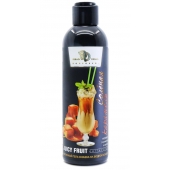 Интимный гель-смазка JUICY FRUIT с ароматом солёной карамели - 200 мл. - БиоМед - купить с доставкой в Волжском