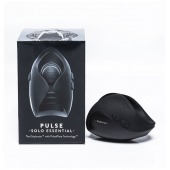 Черный инновационный мужской вибратор PULSE SOLO ESSENTIAL - Hot Octopuss - в Волжском купить с доставкой