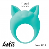 Зеленое эрекционное кольцо Lemur Remi - Lola Games - в Волжском купить с доставкой