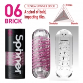 Мастурбатор SPINNER Brick - Tenga - в Волжском купить с доставкой