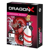 Презерватив Sitabella Dragon SOUTHERN с усиками - Sitabella - купить с доставкой в Волжском