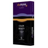 Разноцветные презервативы DOMINO Colour Beauty - 6 шт. - Domino - купить с доставкой в Волжском