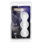 Прозрачный фигурный мастурбатор Master Stroker - Blush Novelties - в Волжском купить с доставкой