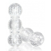 Прозрачный фигурный мастурбатор Master Stroker - Blush Novelties - в Волжском купить с доставкой
