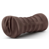 Коричневый мастурбатор-вагина Hot Chocolate Brianna - Blush Novelties - в Волжском купить с доставкой