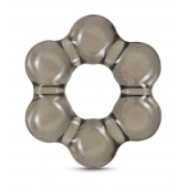 Дымчатое эрекционное кольцо Stay Hard Thick Bead Cock Ring - Blush Novelties - в Волжском купить с доставкой