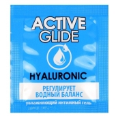 Лубрикант на водной основе Active Glide с гиалуроновой кислотой - 3 гр. - Биоритм - купить с доставкой в Волжском