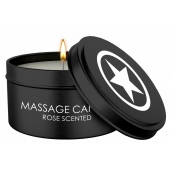 Массажная свеча с ароматом розы Massage Candle - Shots Media BV - купить с доставкой в Волжском