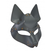 Серая маска Wolf с клепками - Sitabella - купить с доставкой в Волжском