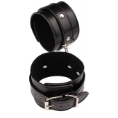 Черные оковы Classic Ankle Cuffs - Chisa - купить с доставкой в Волжском