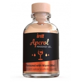 Массажный гель с согревающим эффектом Aperol - 30 мл. - INTT - купить с доставкой в Волжском