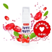 Гель-смазка Tutti-frutti со вкусом барбариса - 30 гр. - Биоритм - купить с доставкой в Волжском