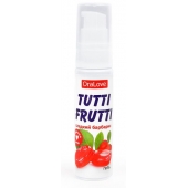Гель-смазка Tutti-frutti со вкусом барбариса - 30 гр. - Биоритм - купить с доставкой в Волжском
