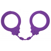 Фиолетовые силиконовые поножи Limitation - Lola Games - купить с доставкой в Волжском