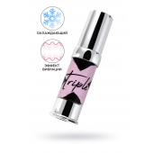 Возбуждающий гель с эффектом вибрации и охлаждения Triple X 3 in 1 Unisex Pleasure Enhancer Gel - 15 мл. - Secret Play - купить с доставкой в Волжском