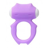 Фиолетовое виброкольцо на пенис Zort - A-toys - в Волжском купить с доставкой