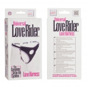 Трусы для страпона с универсальным креплением Universal Love Rider Luxe Harness - California Exotic Novelties - купить с доставкой в Волжском